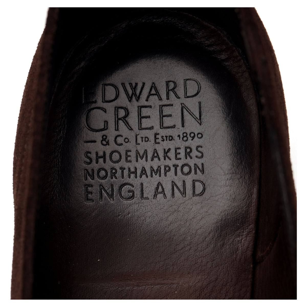 &#39;Islington&#39; Brown Suede Slip On Loafers UK 10 F