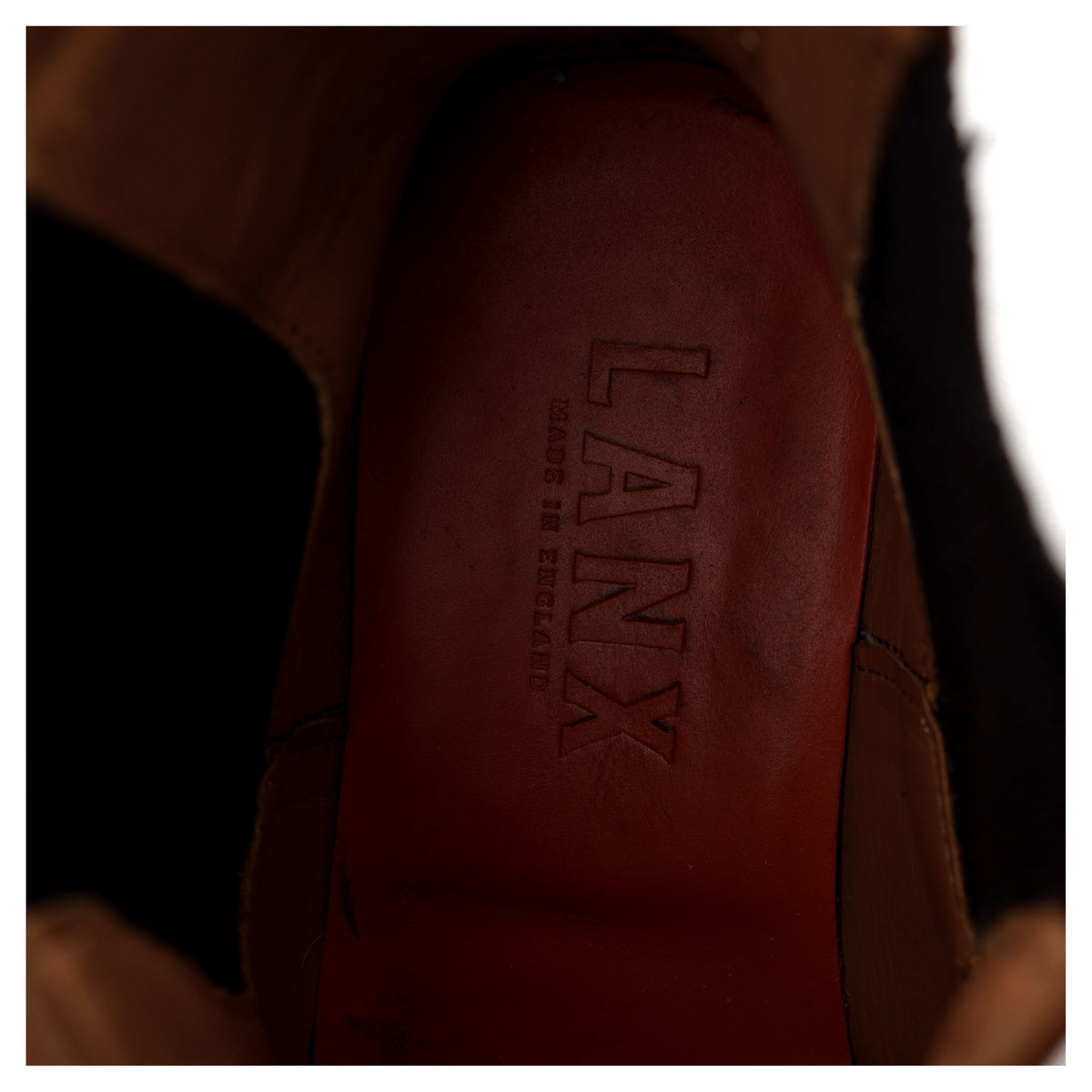 &#39;Garstang&#39; Brown Leather Chelsea Boots UK 7