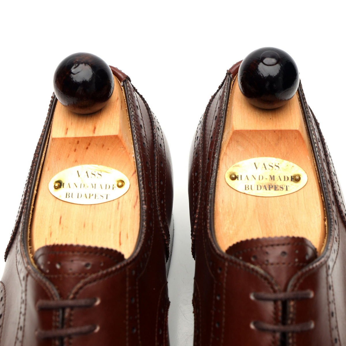 &#39;Alt Wein&#39; Brown Leather Derby Brogues UK 8.5 EU 42.5