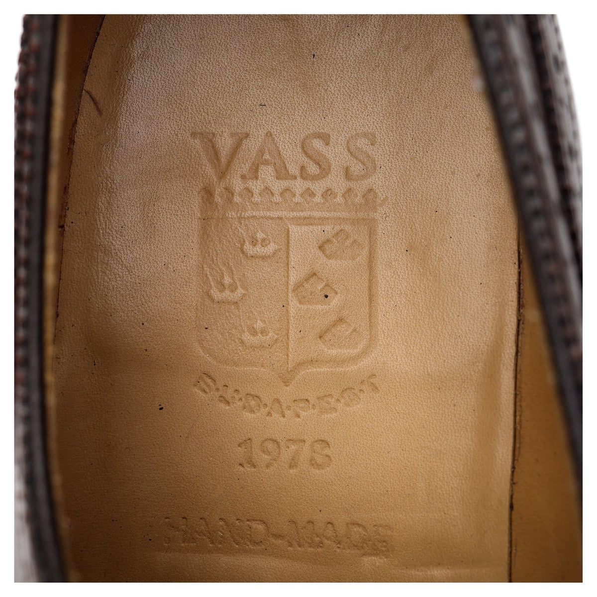 &#39;Alt Wein&#39; Brown Leather Derby Brogues UK 8.5 EU 42.5