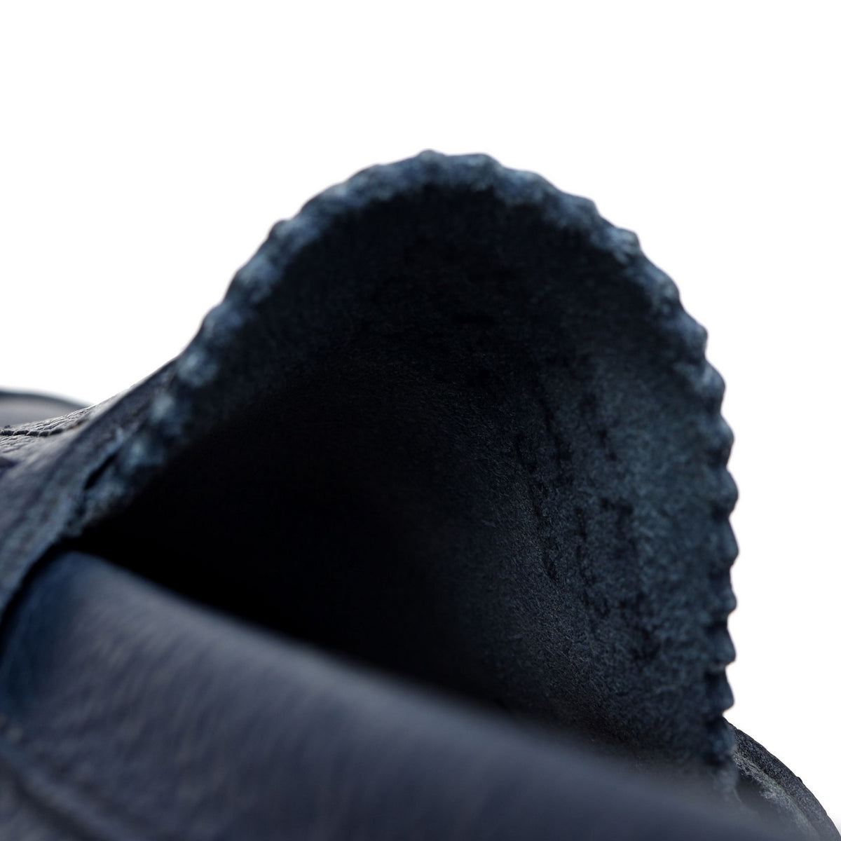 &#39;Pembrey&#39; Blue Leather Loafers UK 8.5 F