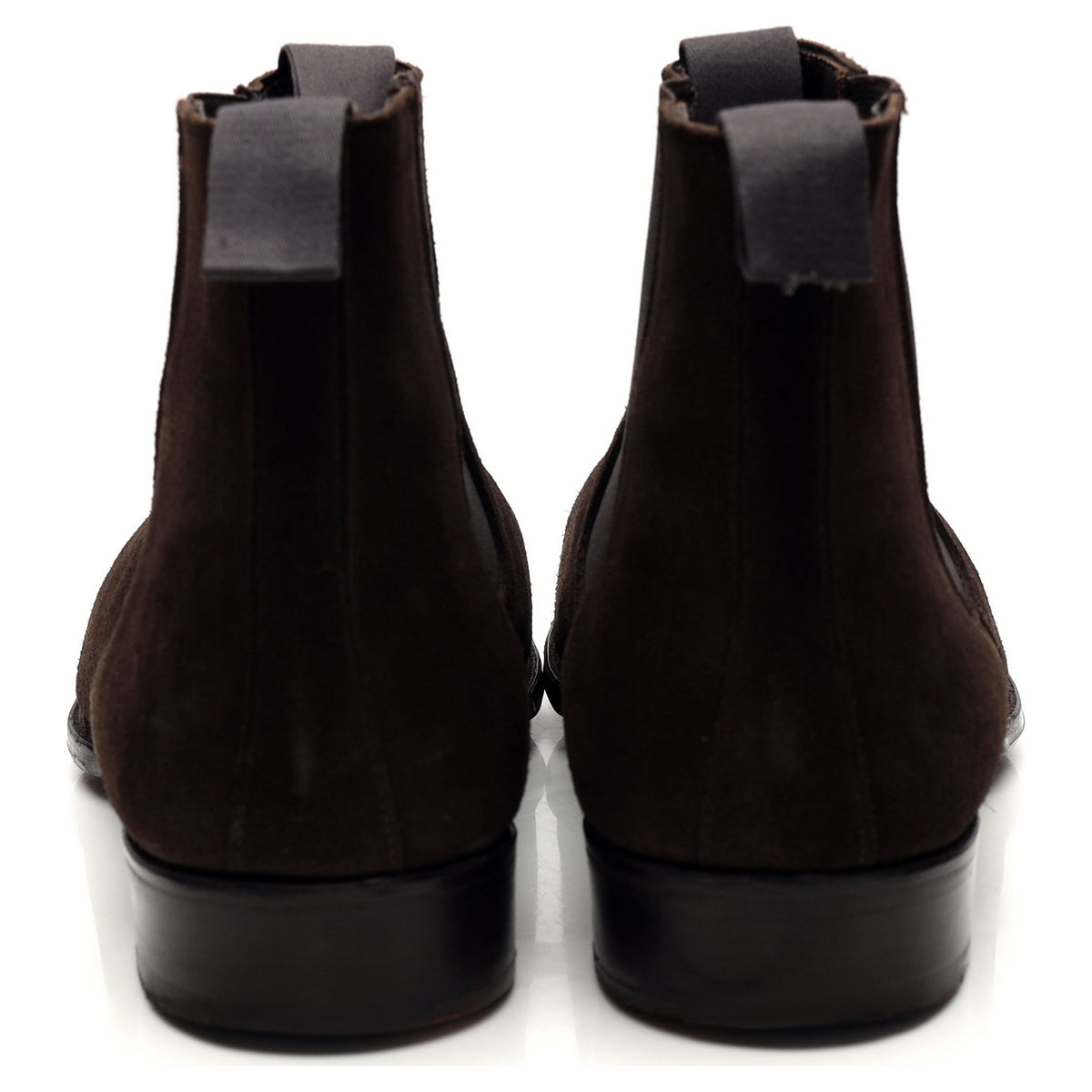 Kingsman Dark Brown Suede Chelsea Boots UK 10.5 E