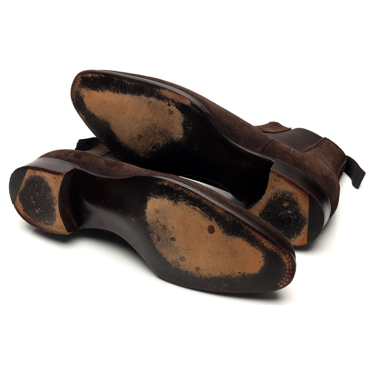 Kingsman Dark Brown Suede Chelsea Boots UK 10.5 E