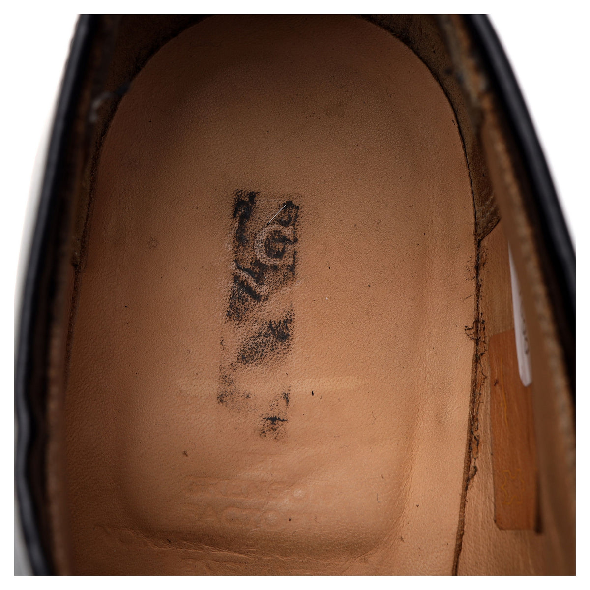G:One Black Leather Derby UK 8.5 G