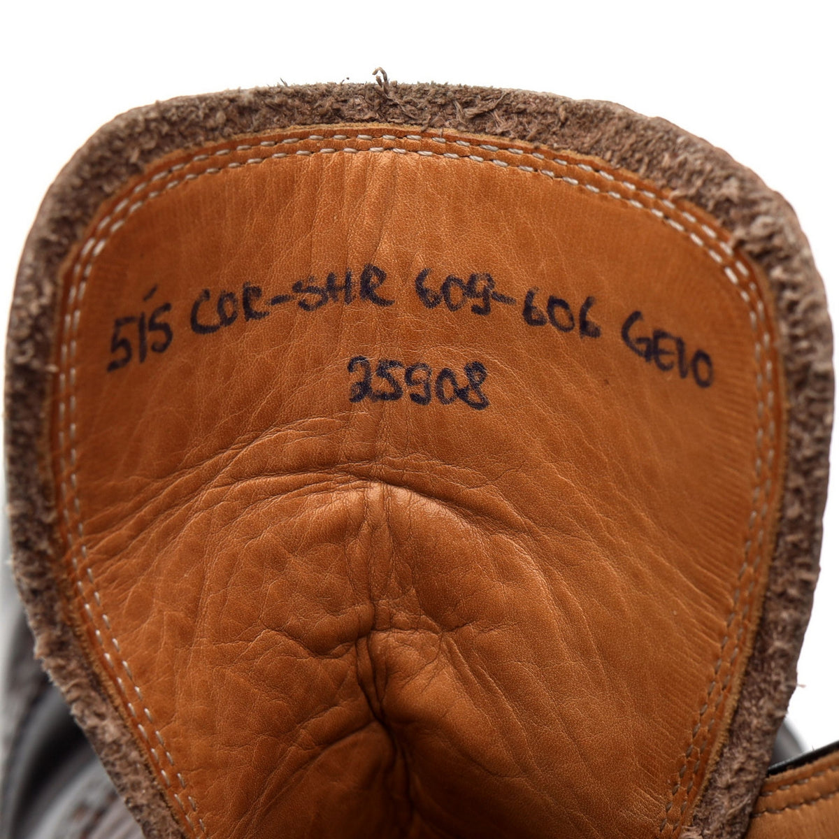 &#39;515&#39; Dark Brown Cordovan Leather Boots UK 7 F
