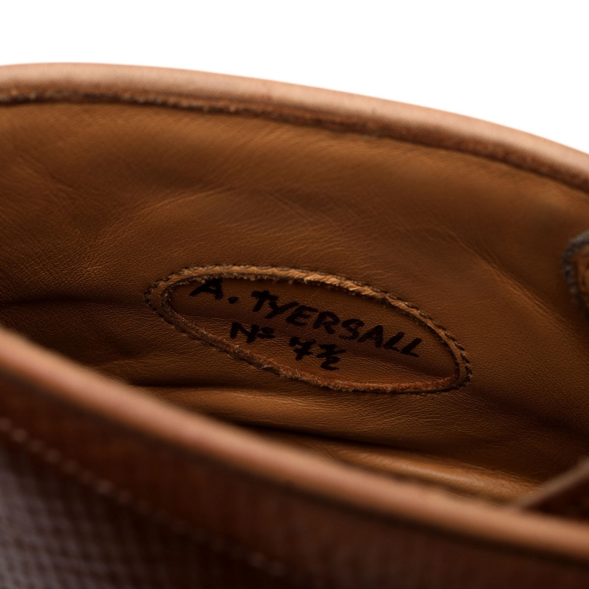 Yeossal &#39;Tyersall&#39; Brown Grain Chukka Boots UK 7.5
