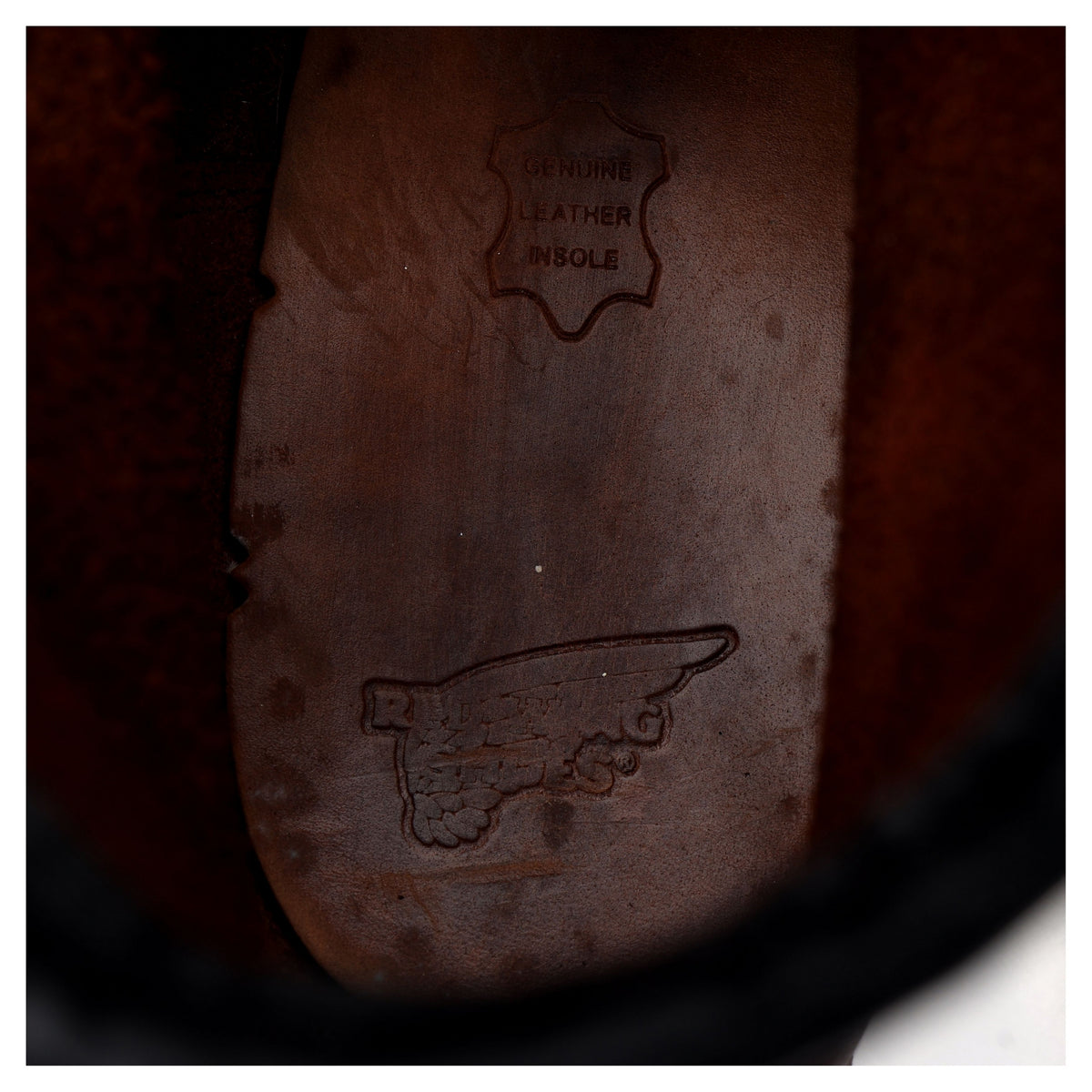&#39;8138&#39; Brown Leather Moc Toe Boots UK 11 US 12 D