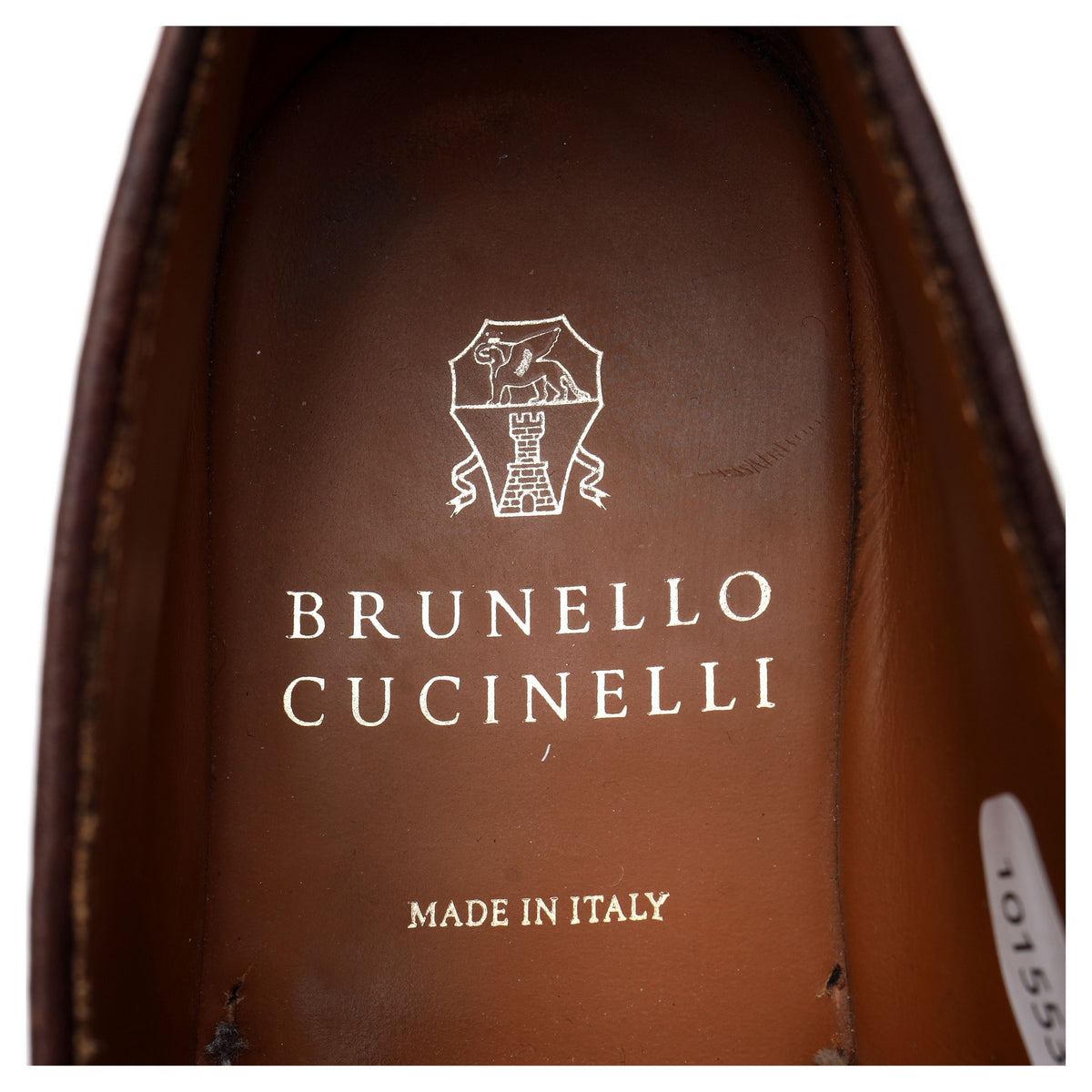 Brown Grain Leather Loafers UK 7 EU 41