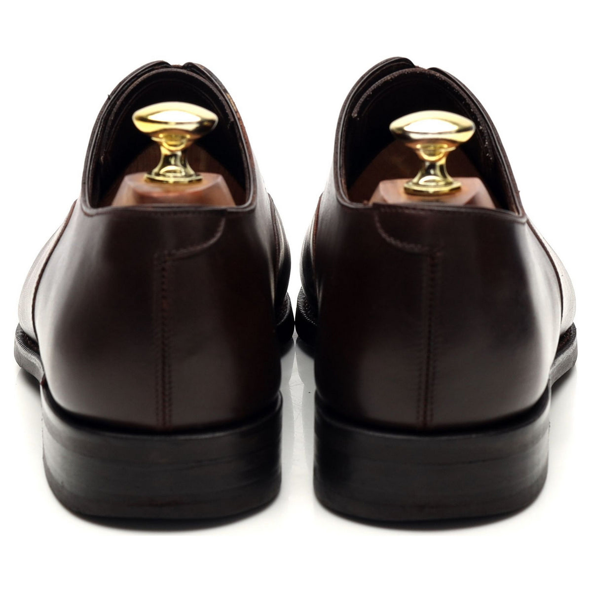 Dark Brown Leather Oxford UK 6.5