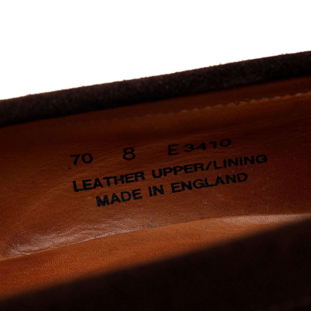 Gieves &amp; Hawkes Brown Suede Loafers UK 8