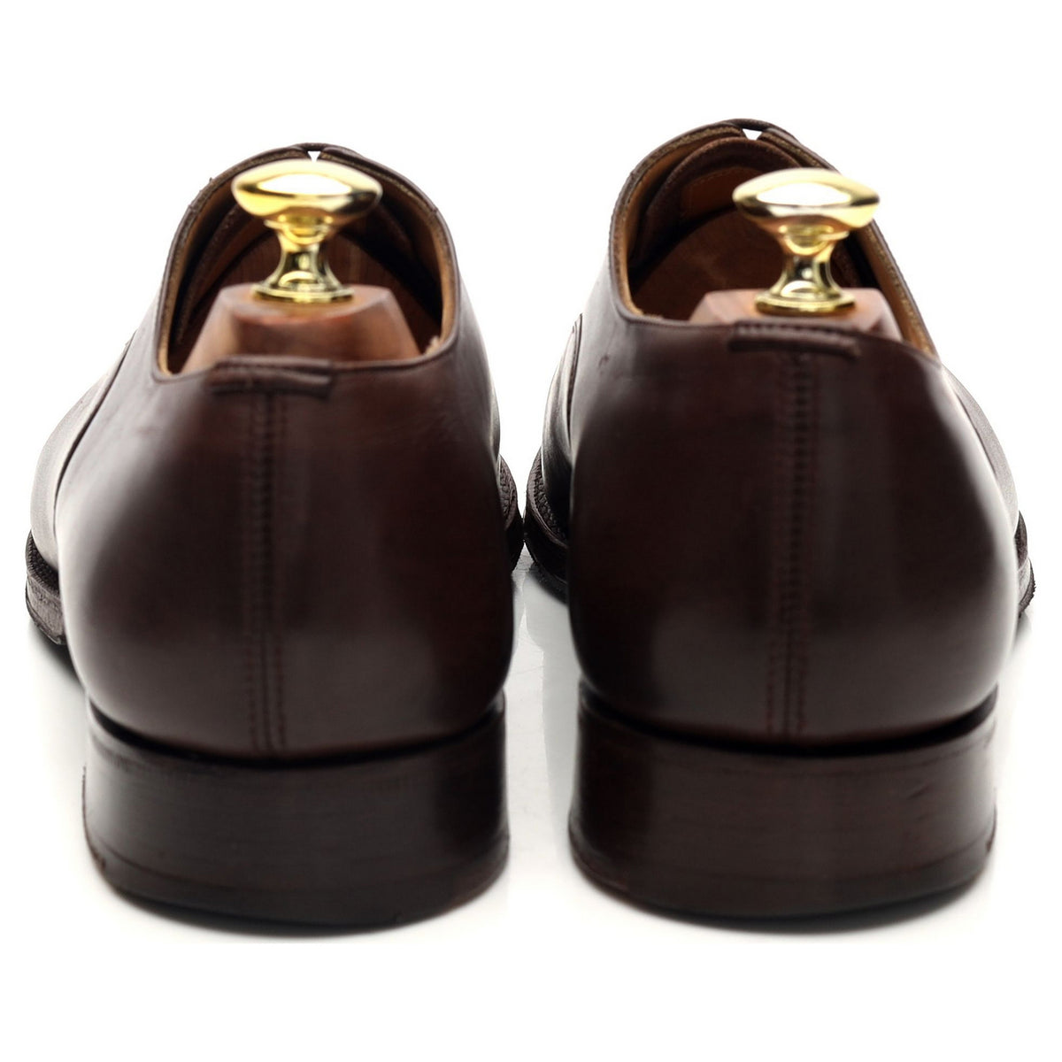 &#39;Consul&#39; Brown Leather Oxford UK 7.5 F