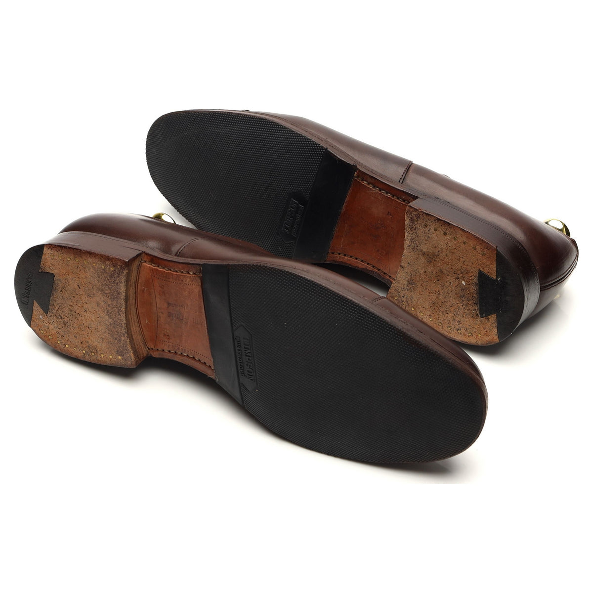 &#39;Consul&#39; Brown Leather Oxford UK 7.5 F