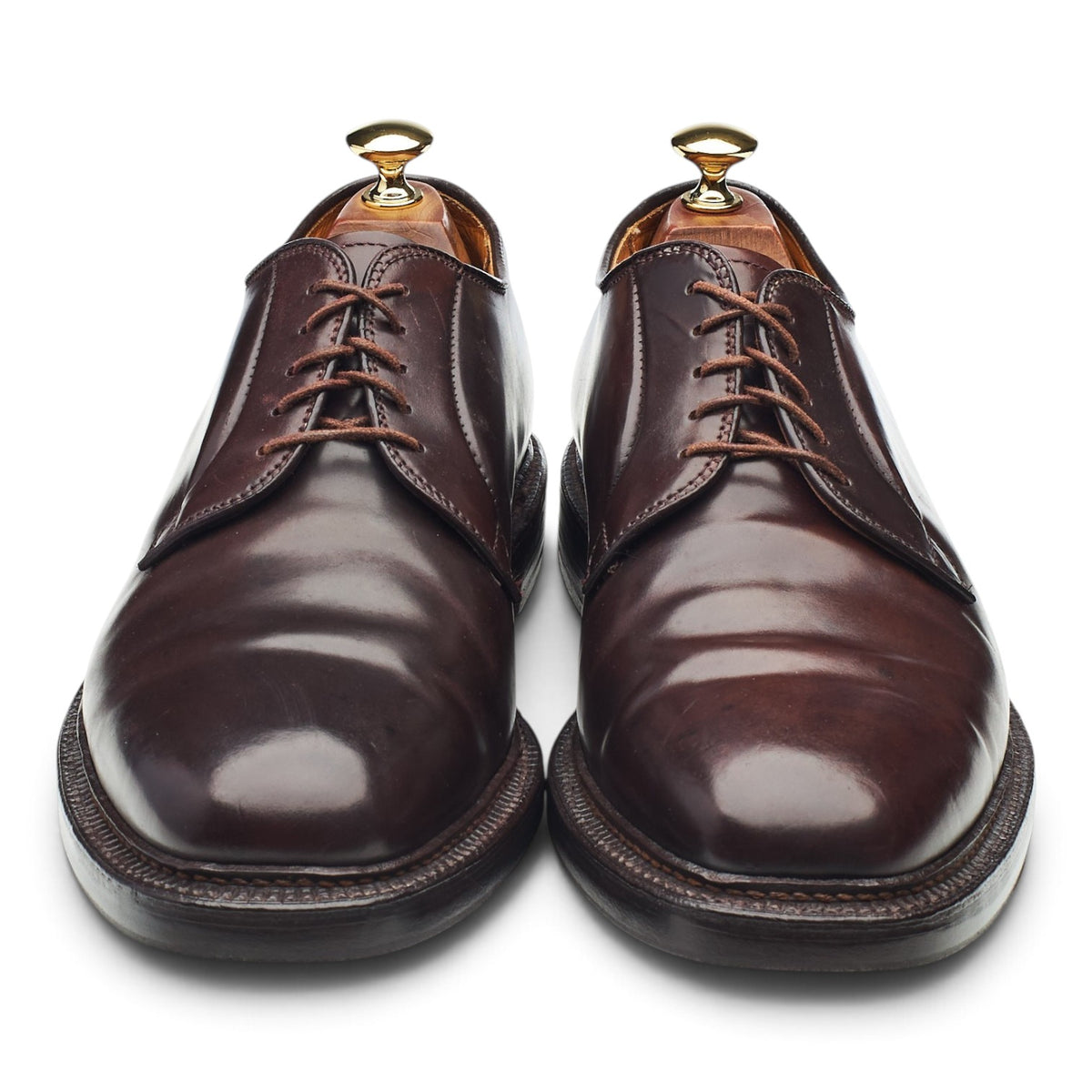 '9510Y' Burgundy Cordovan Leather Derby UK 9 US 9.5 E
