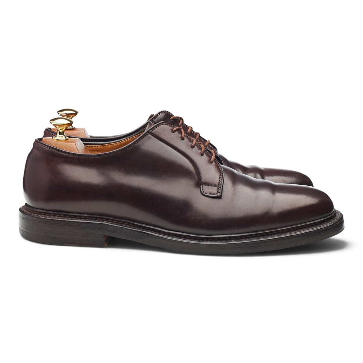 '9510Y' Burgundy Cordovan Leather Derby UK 9 US 9.5 E