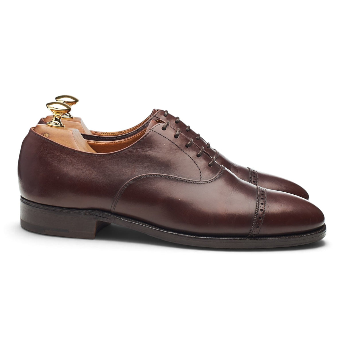 'Arundel' Dark Brown Leather Oxford UK 6 E