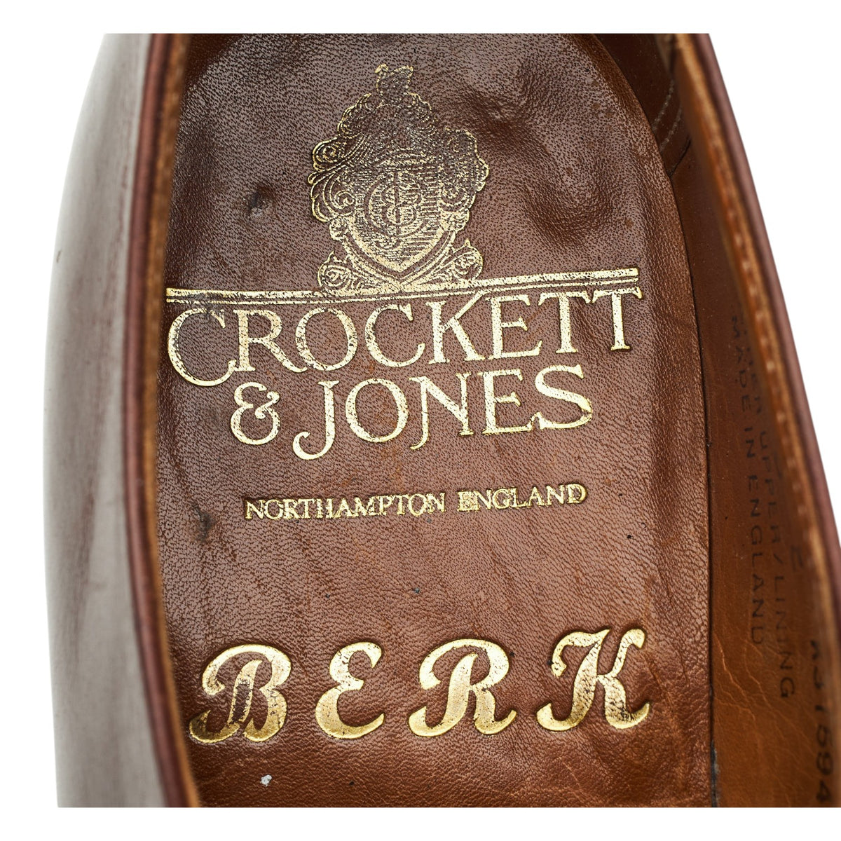 'Arundel' Dark Brown Leather Oxford UK 6 E