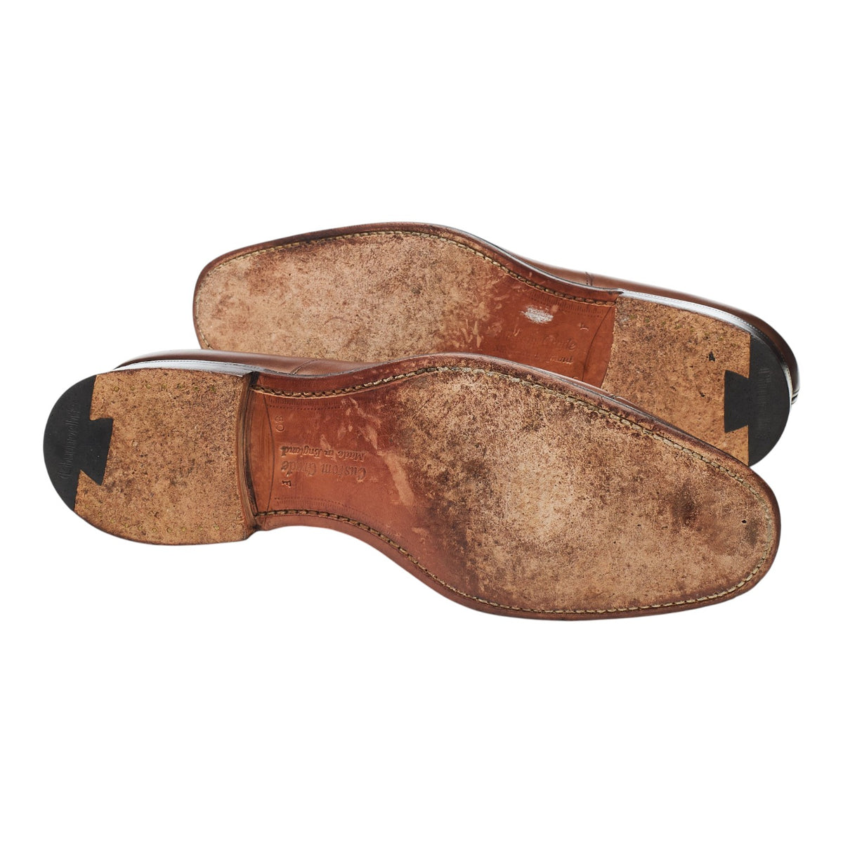 'Consul' Dark Brown Leather Oxford UK 8 F