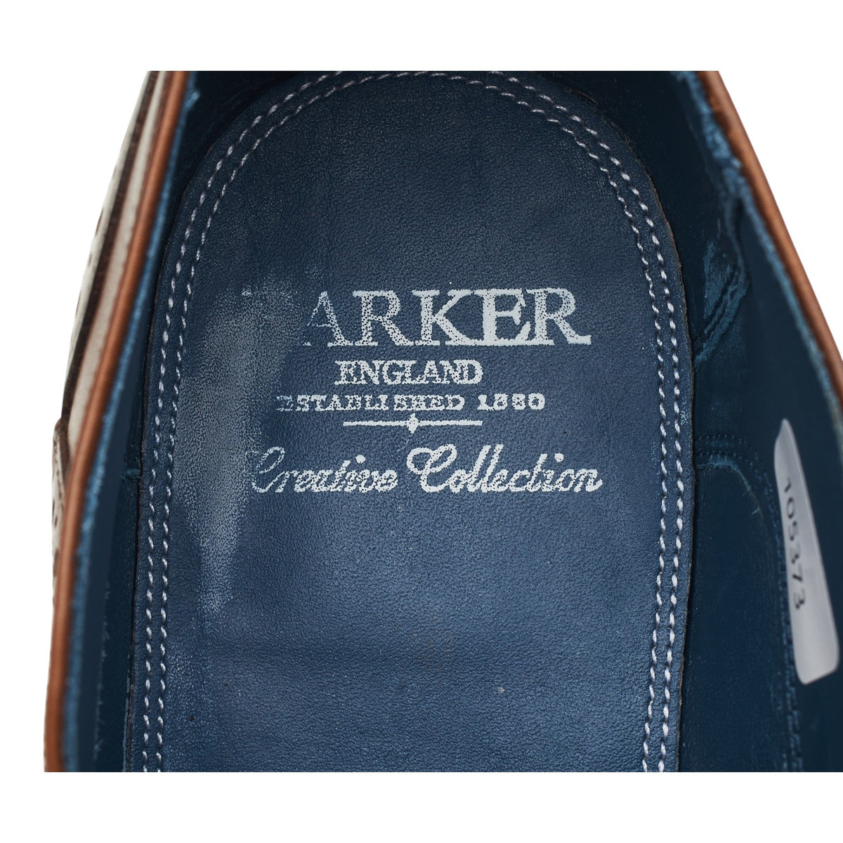 'Valiant' Dark Brown Leather Oxford Brogues UK 9 F