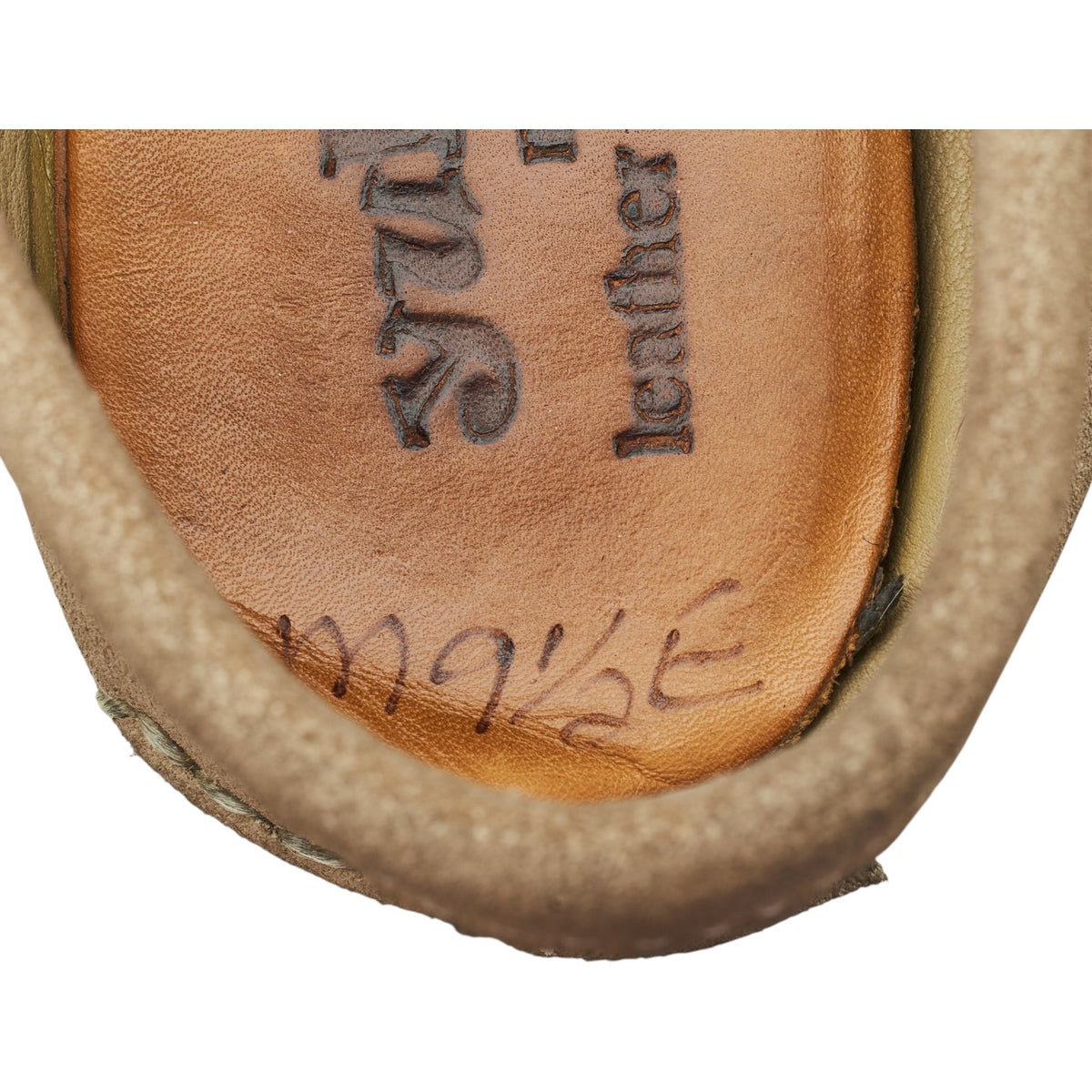 'Bit Loafer' Beige Suede Horsebit Loafers UK 8.5 US 9.5