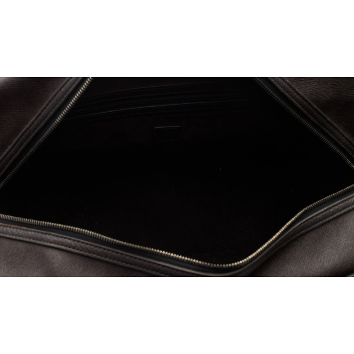 'Windsor' Dark Brown Canvas Weekend Bag