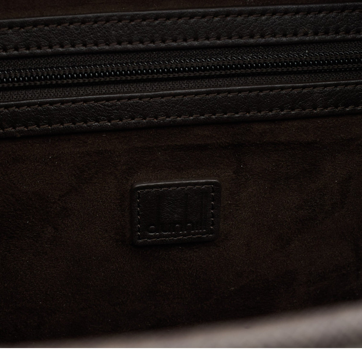 'Windsor' Dark Brown Canvas Weekend Bag
