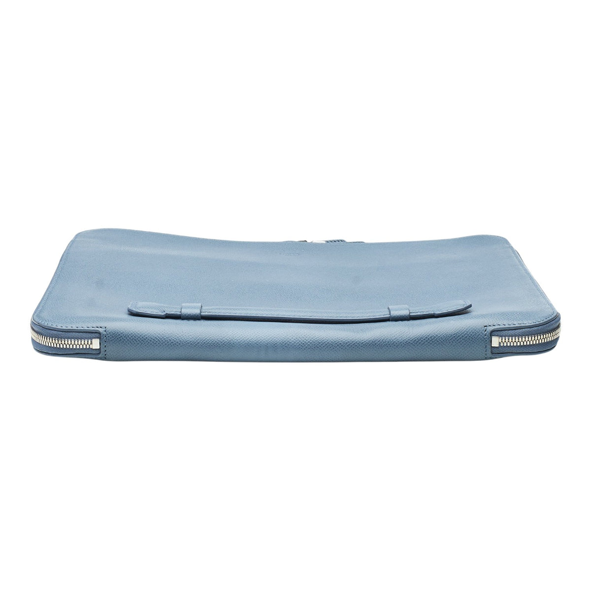 Blue Grain Leather Folio / Document Case