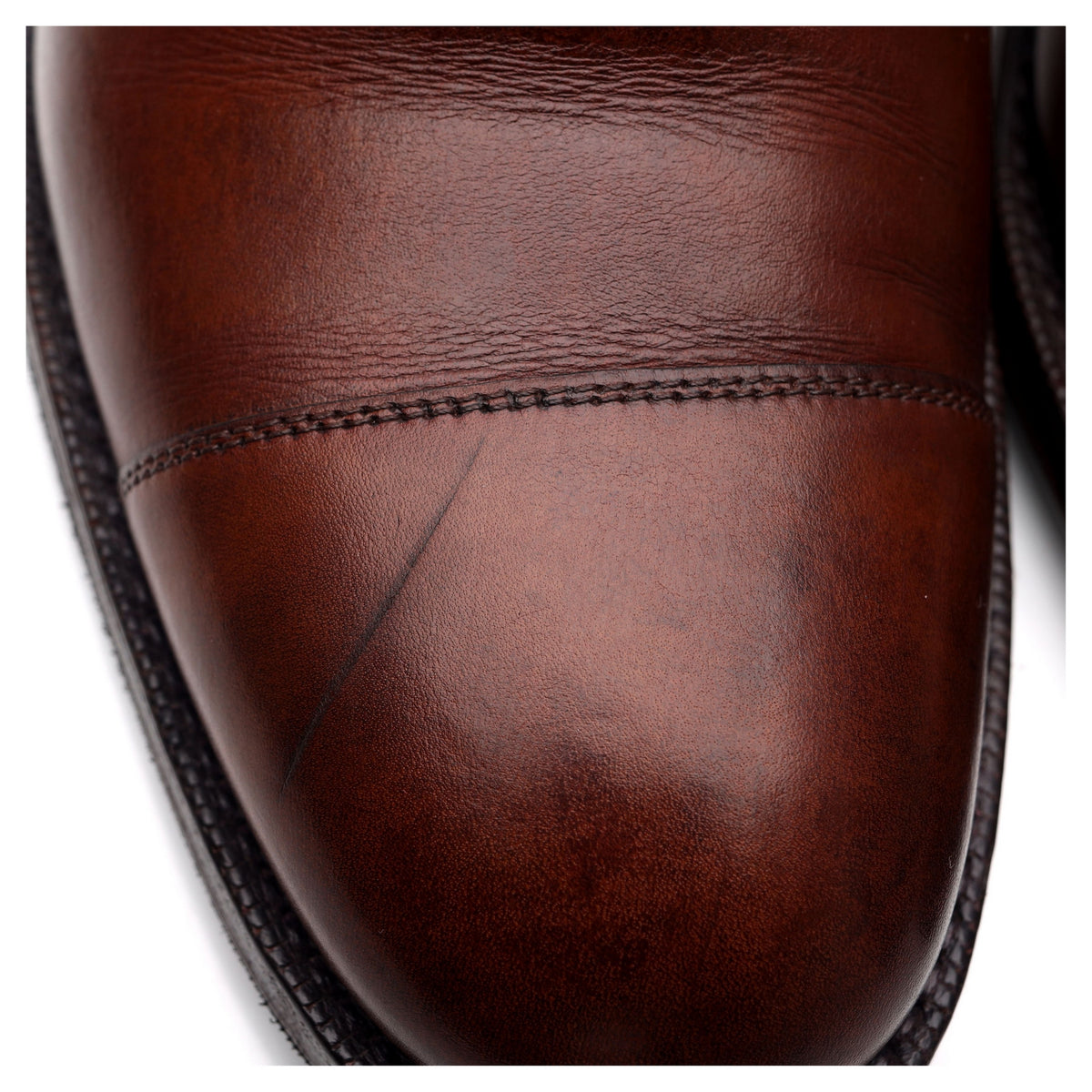 &#39;Consul&#39; Brown Leather Oxford UK 6.5 F