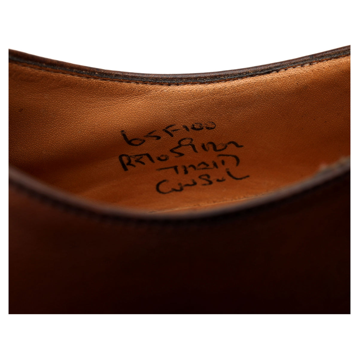 &#39;Consul&#39; Brown Leather Oxford UK 6.5 F