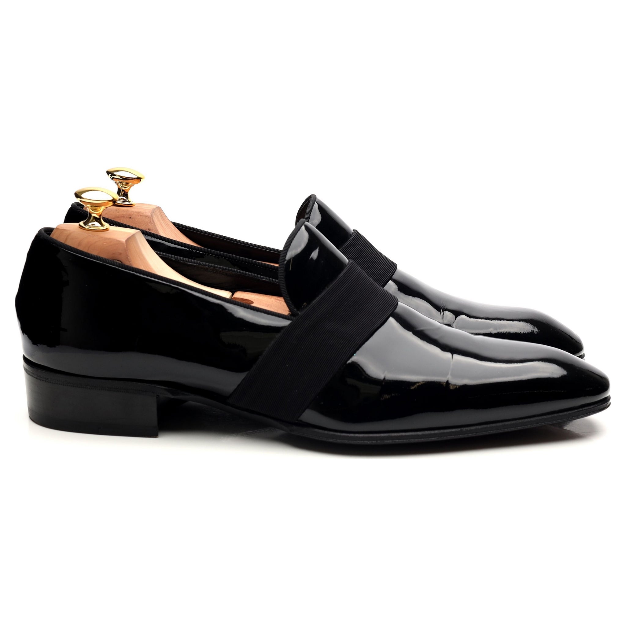 Patent leather slip on sneakers online