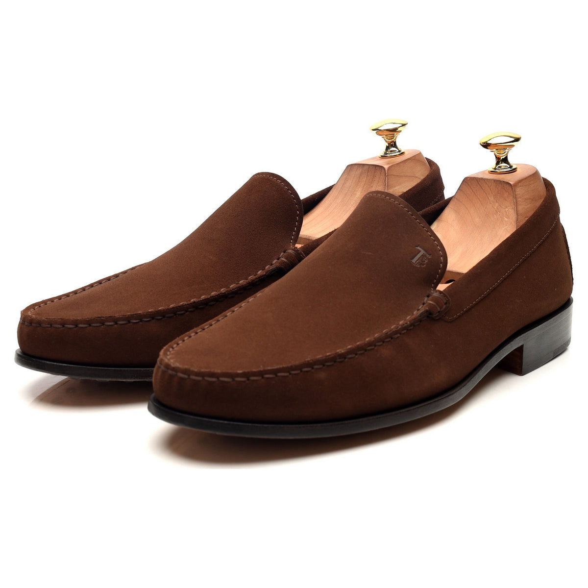 Brown Suede Loafers UK 10