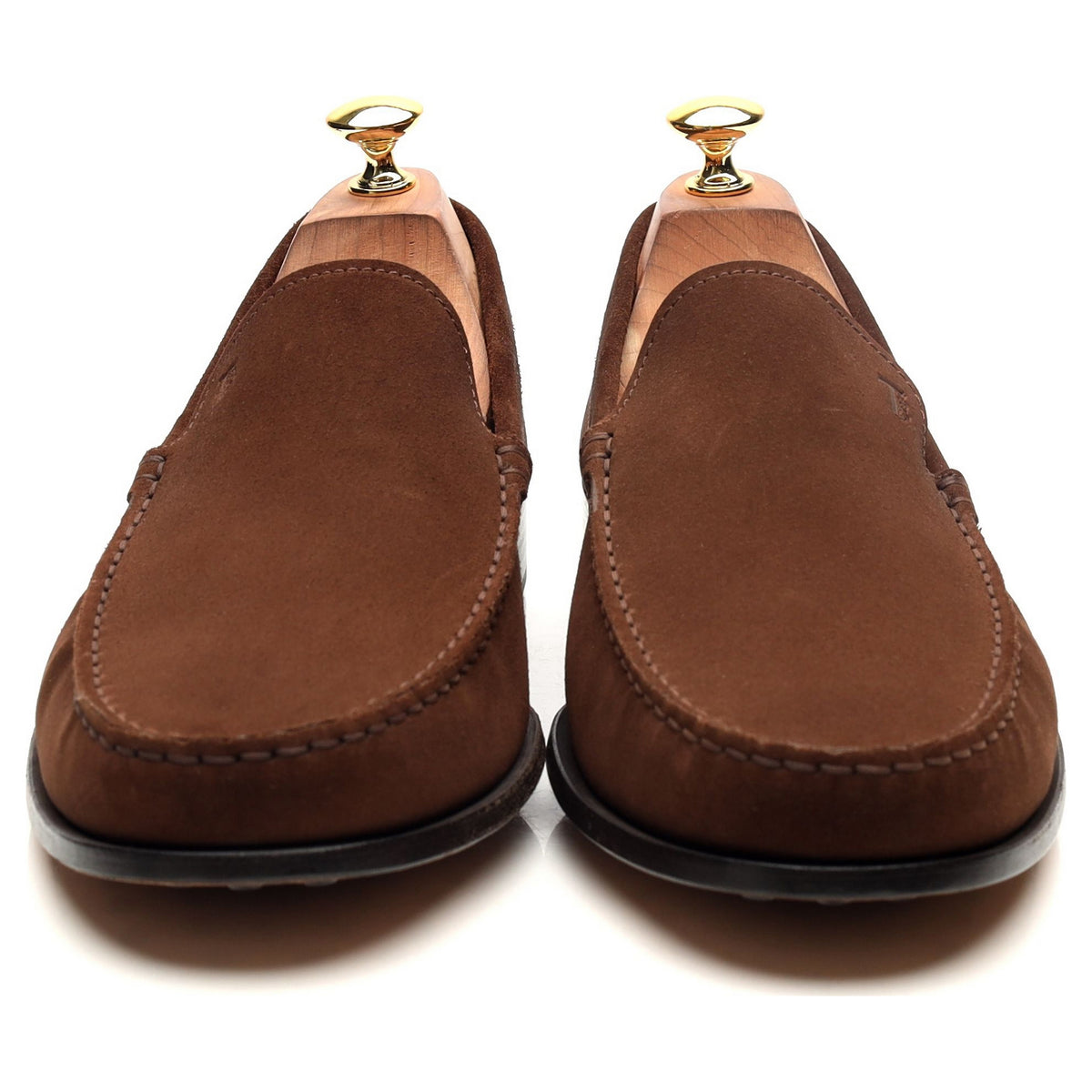 Brown Suede Loafers UK 10