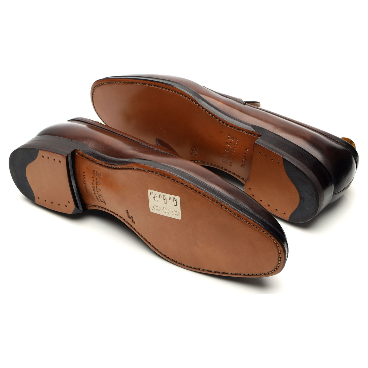 Scribe &#39;Scarbono&#39; Dark Brown Leather Loafers UK 8 F