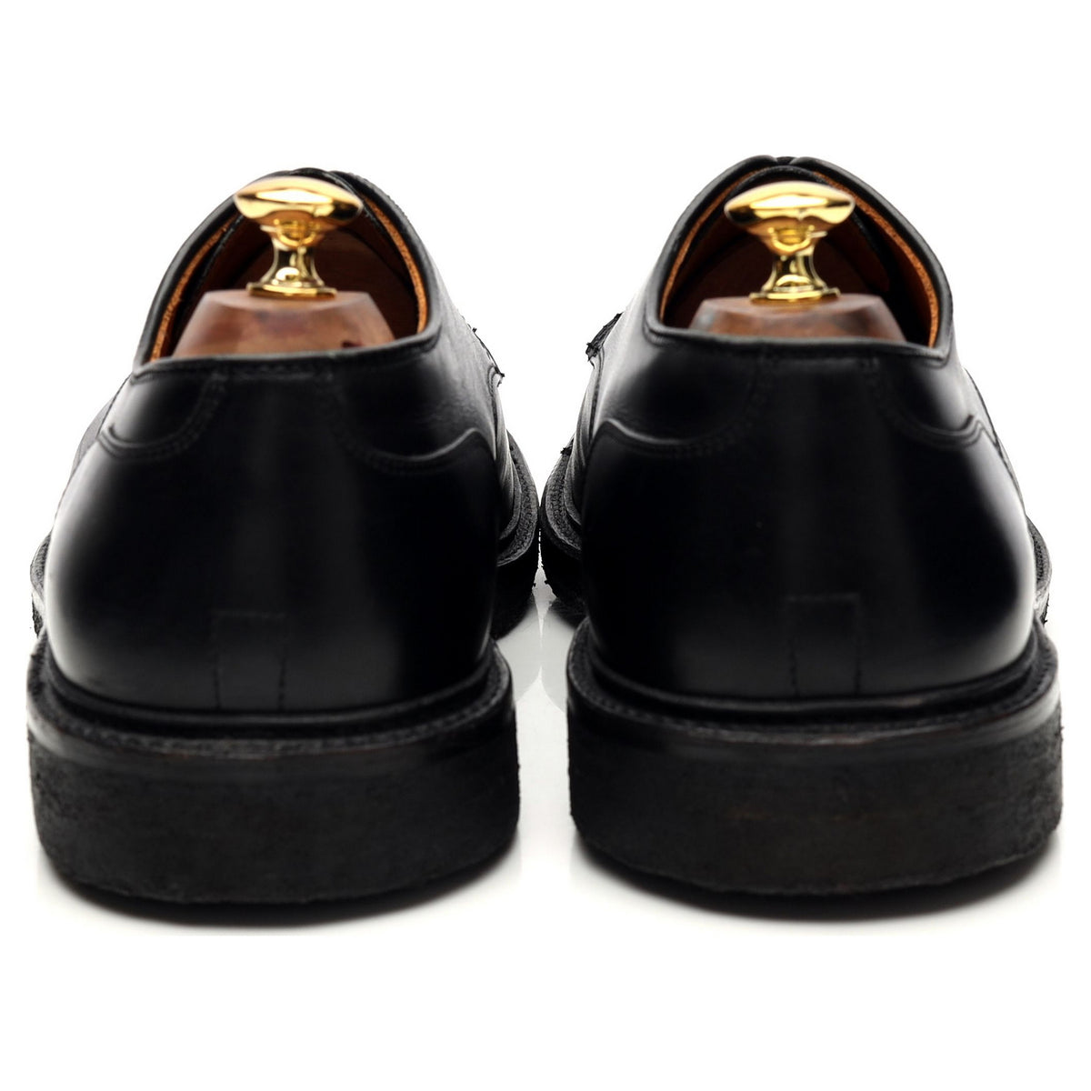 &#39;2965&#39; Black Leather Split Toe Derby UK 11.5 US 12 D