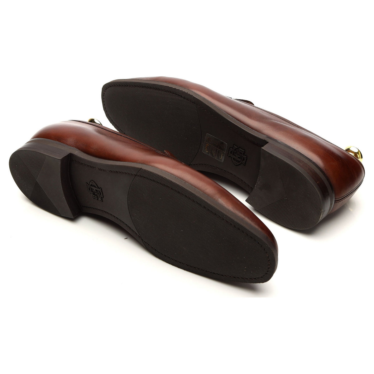 &#39;Pimlico&#39; Brown Leather Loafers UK 8.5 E