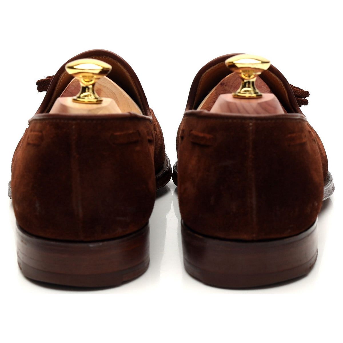 &#39;Cavendish&#39; Brown Suede Tassel Loafer UK 7.5 E