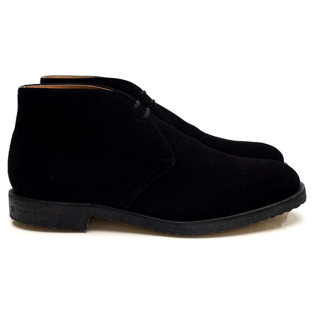 &#39;Ryder&#39; Black Suede Chukka Boots UK 9.5 G