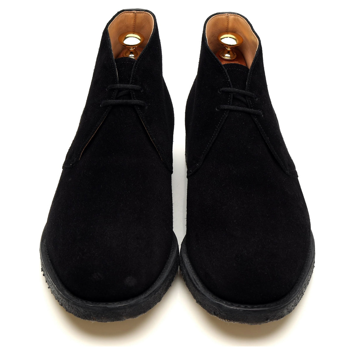 &#39;Ryder&#39; Black Suede Chukka Boots UK 9.5 G