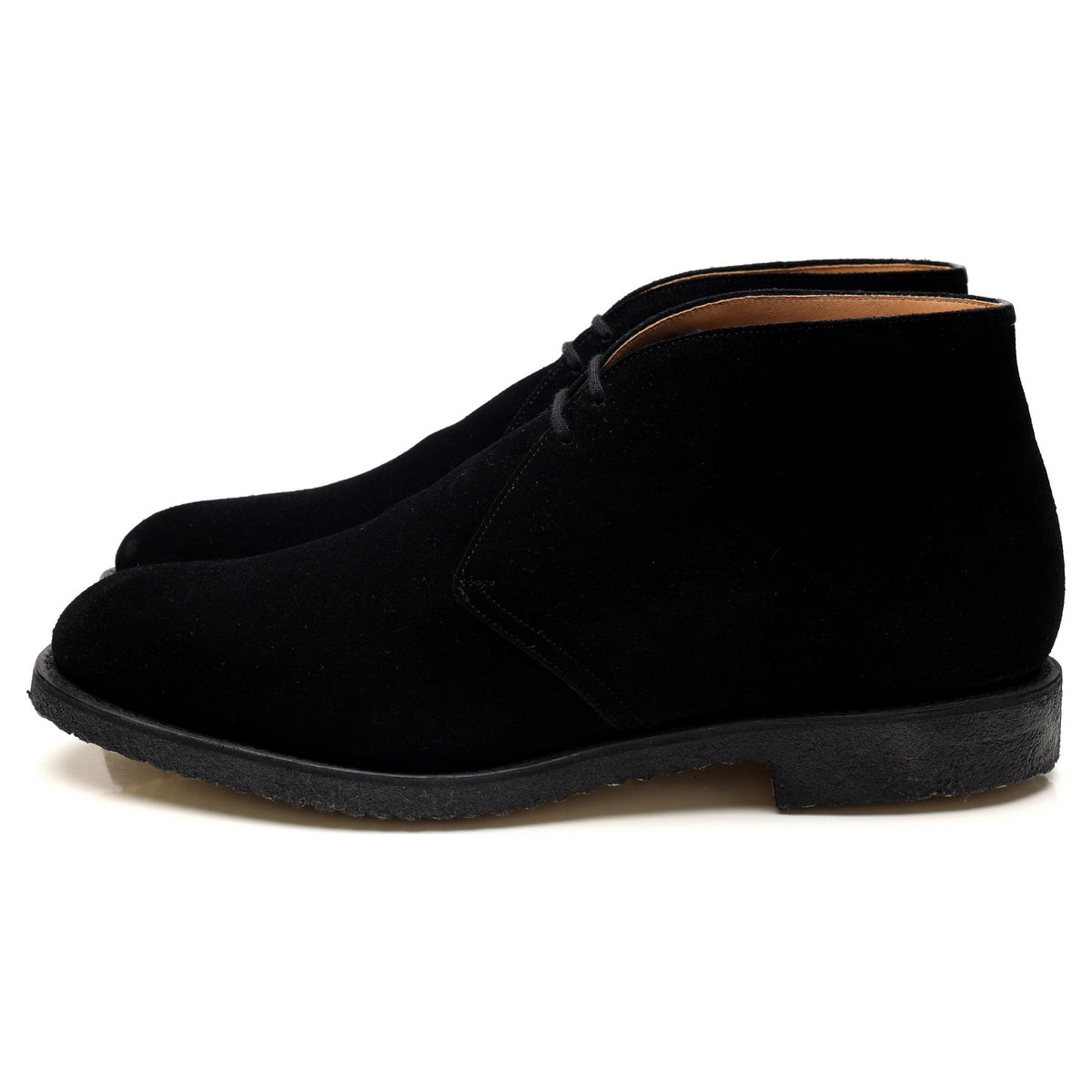 &#39;Ryder&#39; Black Suede Chukka Boots UK 9.5 G