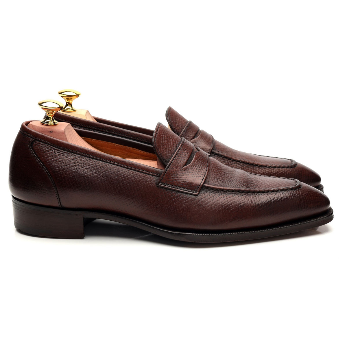 &#39;Monaco&#39; Brown Leather Loafer UK 7 E