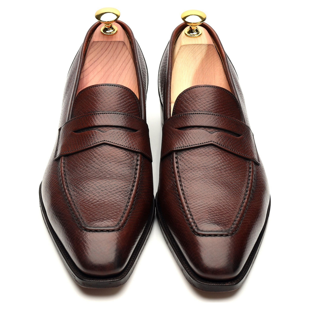 &#39;Monaco&#39; Brown Leather Loafer UK 7 E