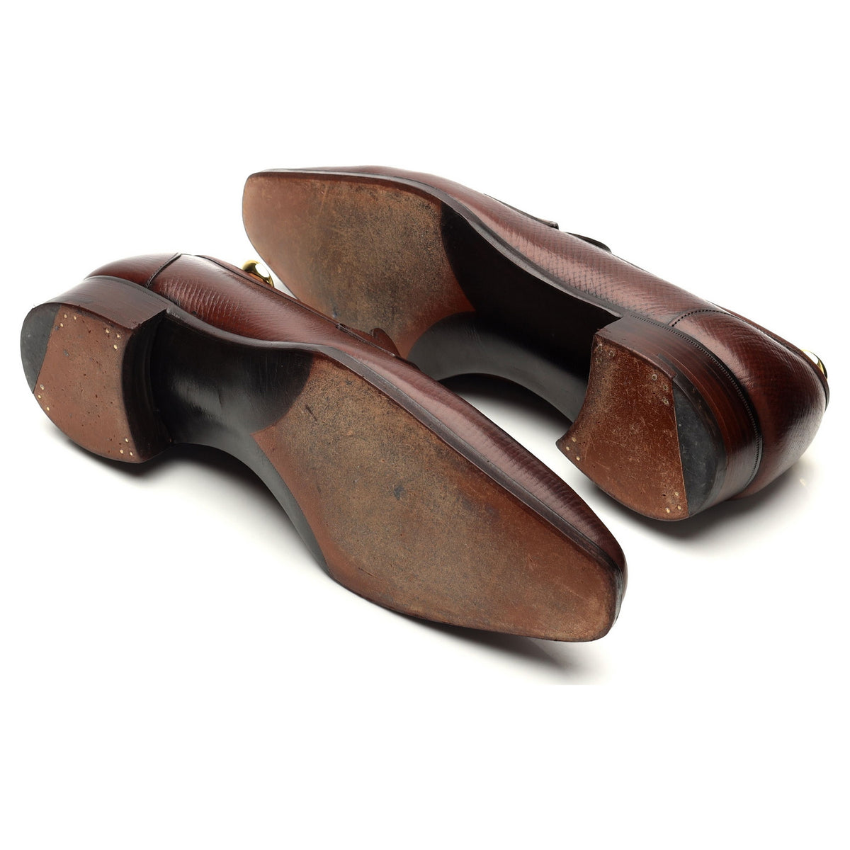 &#39;Monaco&#39; Brown Leather Loafer UK 7 E