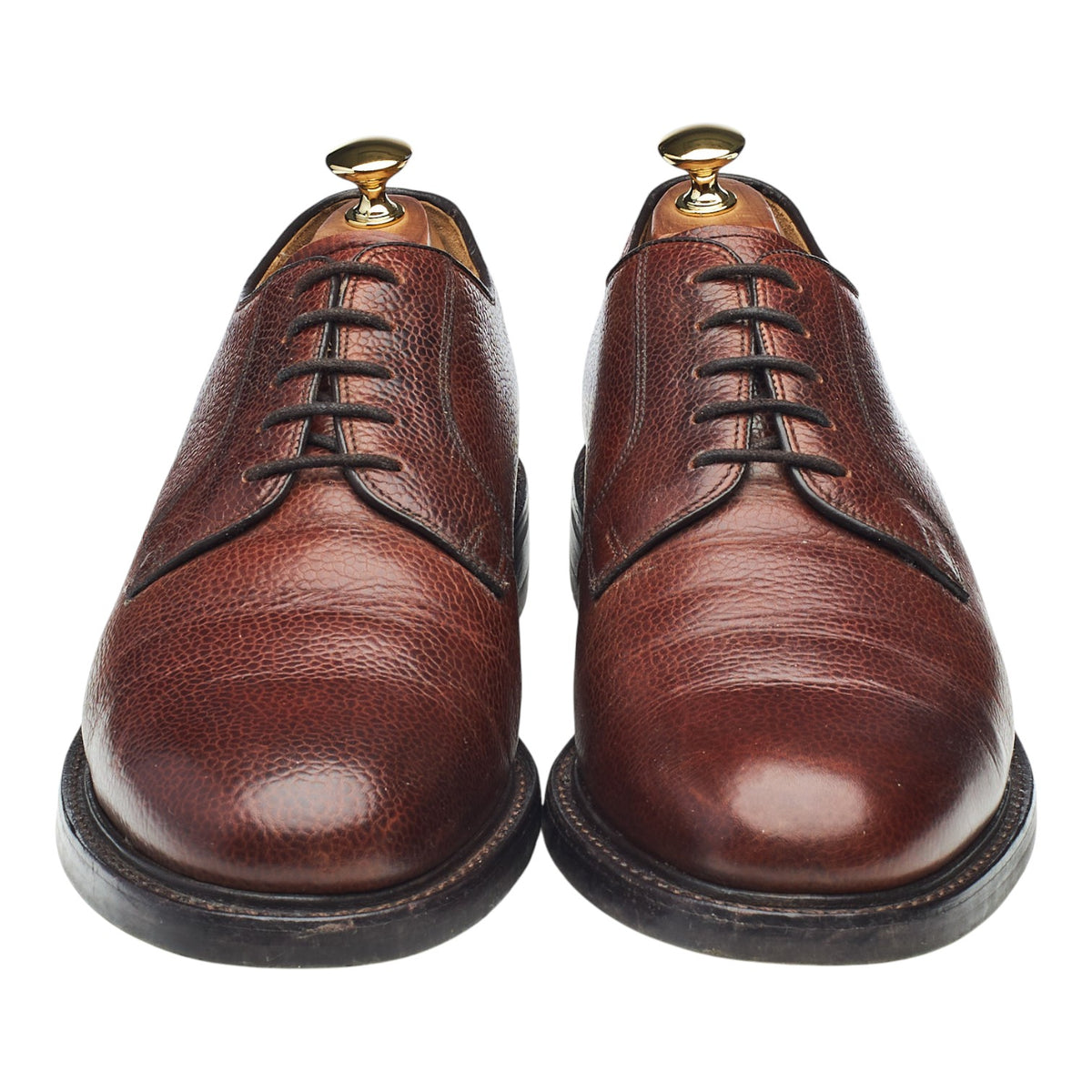 'Nairn' Brown Grain Leather UK 9.5 F