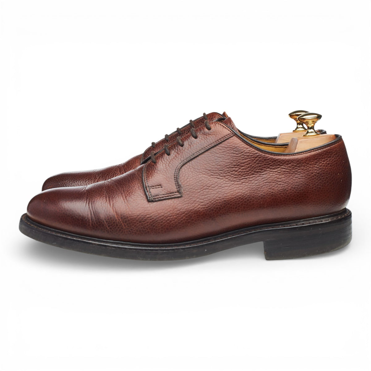 'Nairn' Brown Grain Leather UK 9.5 F