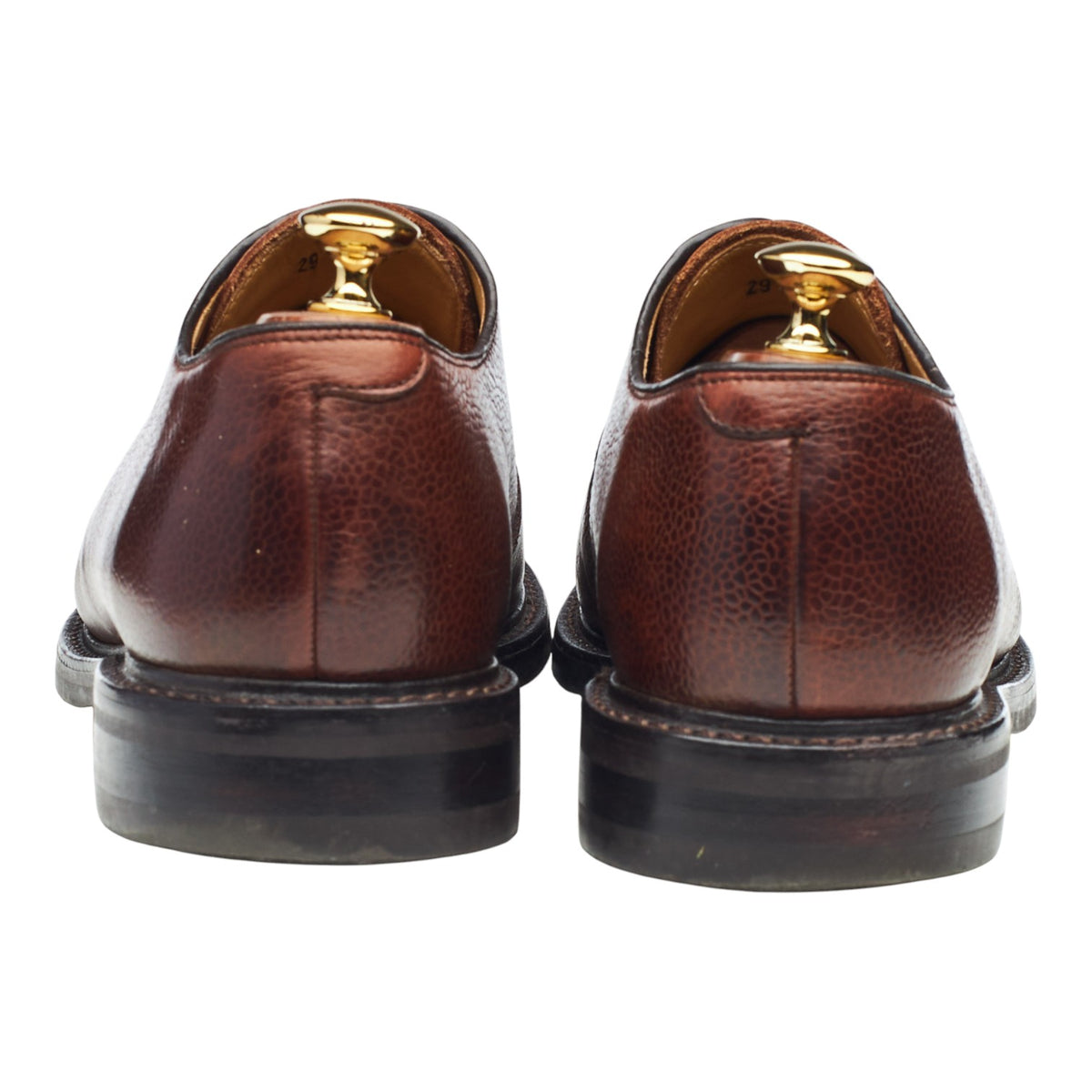 'Nairn' Brown Grain Leather UK 9.5 F