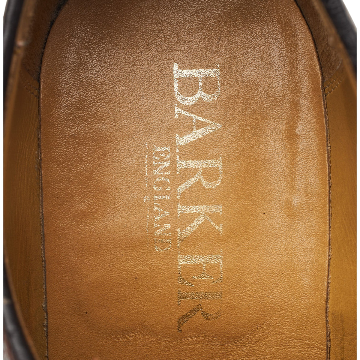 'Nairn' Brown Grain Leather UK 9.5 F