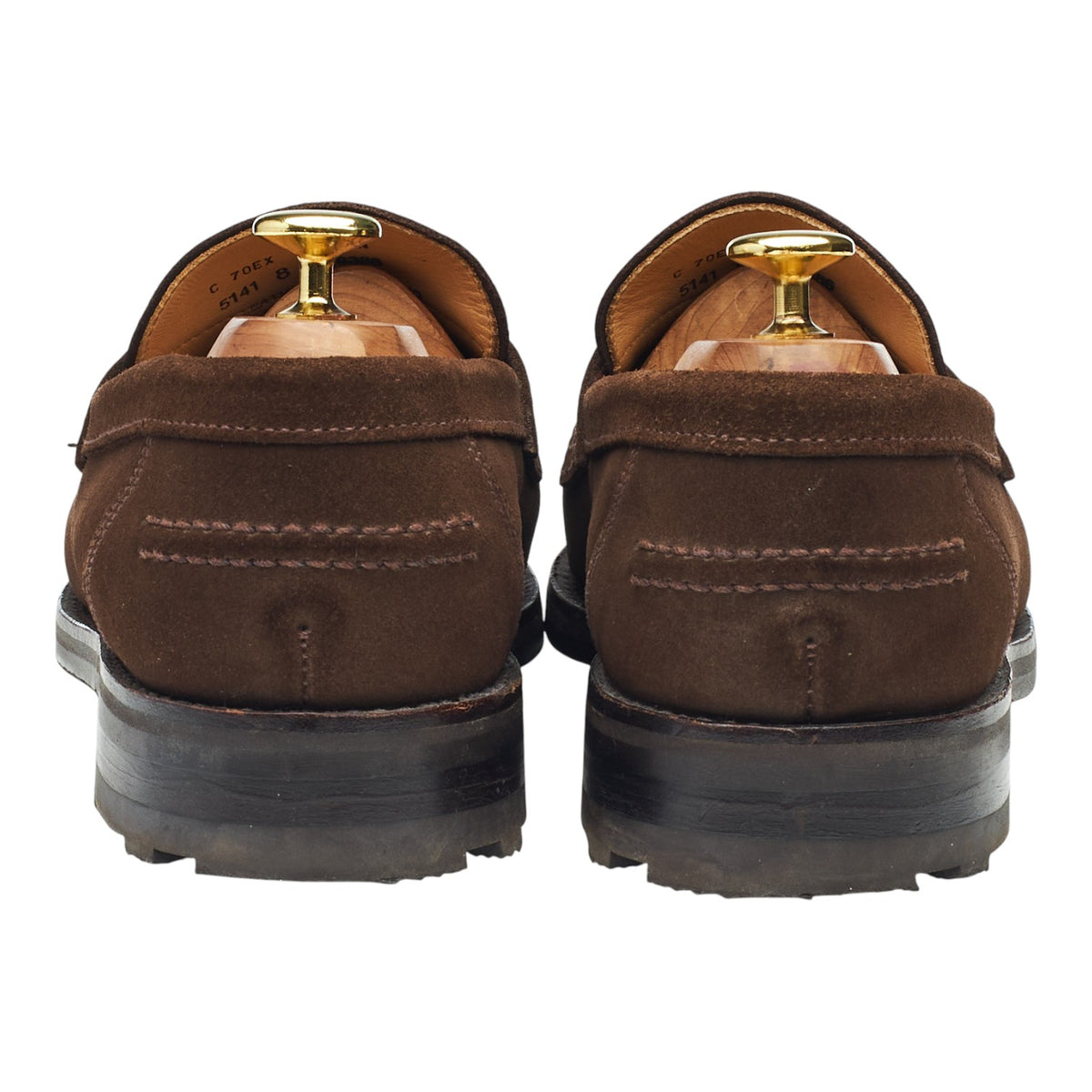 Shipton & Heneage 'Hendon' Brown Suede Loafers UK 8 EX