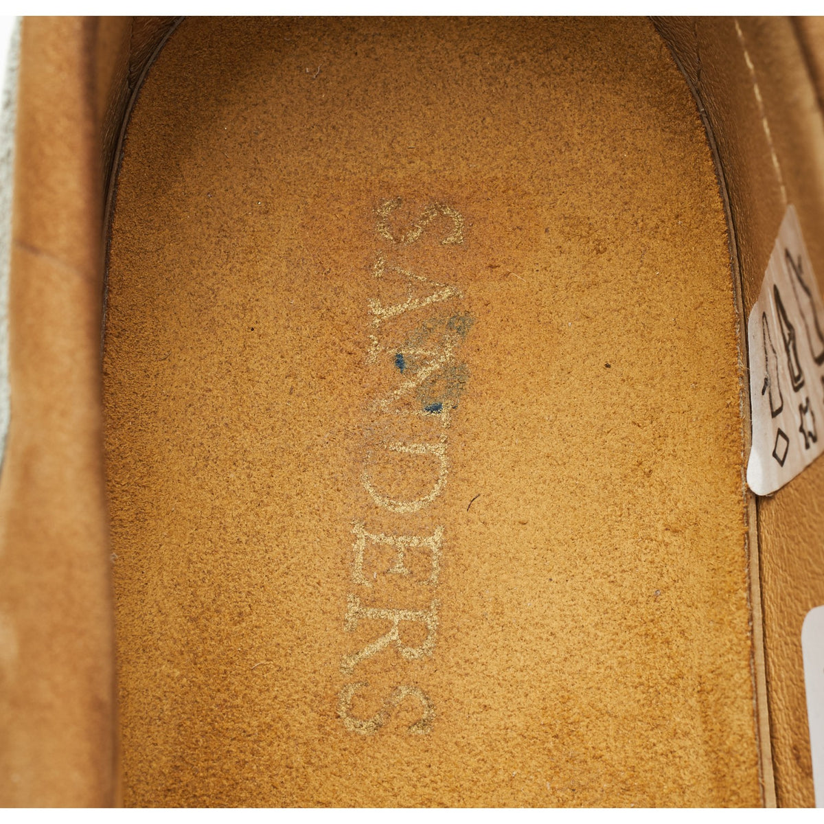 Tan Brown Nubuck Leather Boat Shoes UK 8