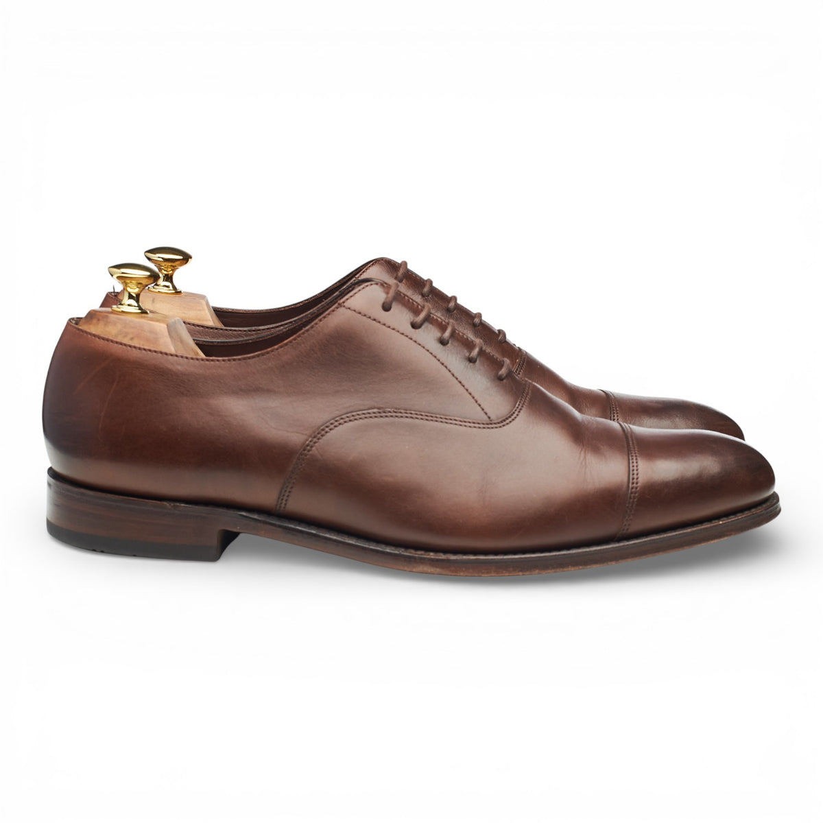 'Wadham' Brown Leather Oxford UK 11 G