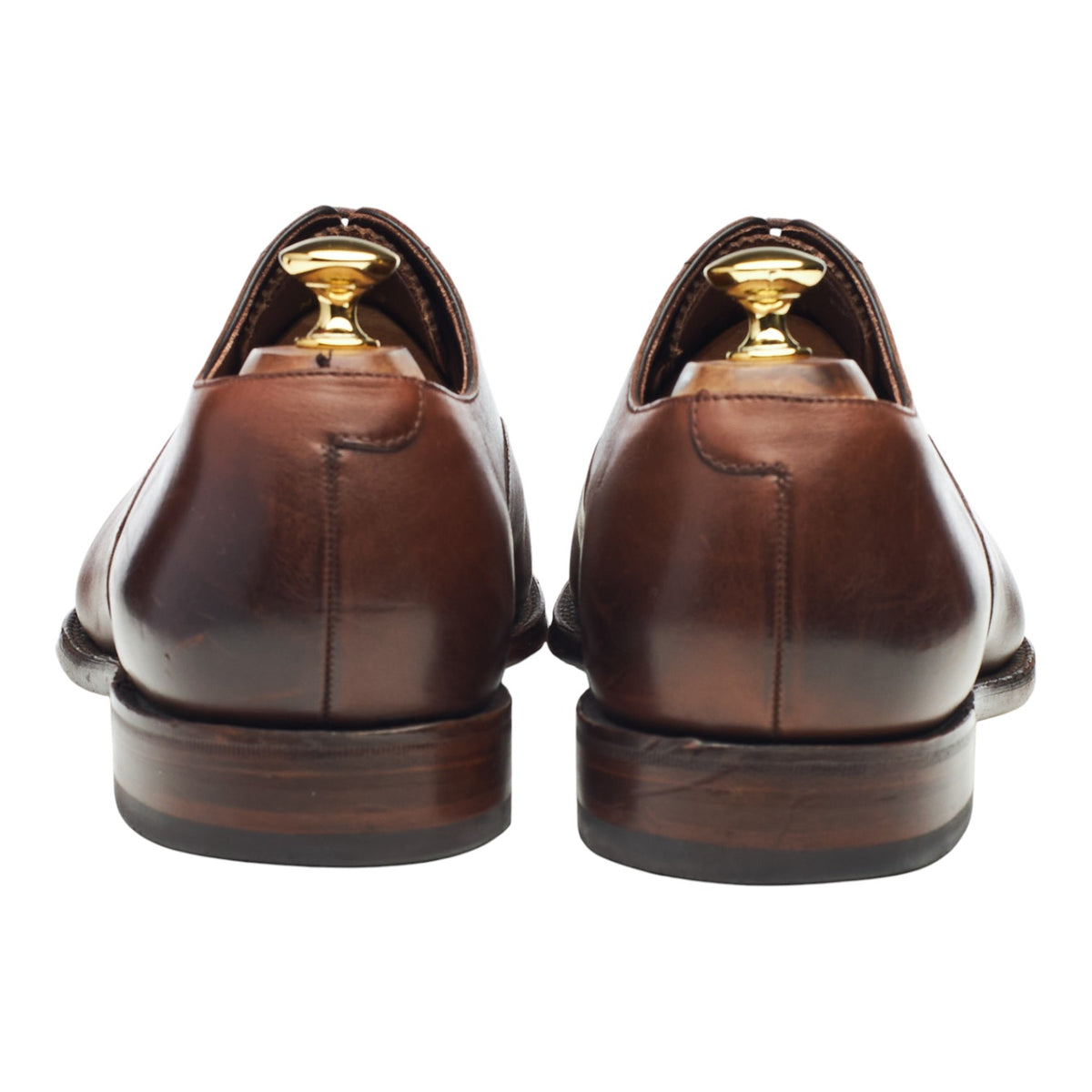 'Wadham' Brown Leather Oxford UK 11 G