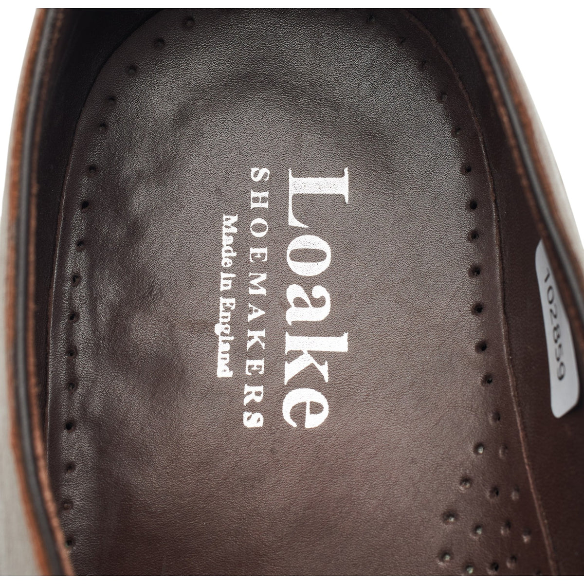 'Wadham' Brown Leather Oxford UK 11 G